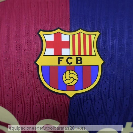 Nuevo Tailandia Jugadores Concepto Camiseta Barcelona 24/25 Azul Baratas